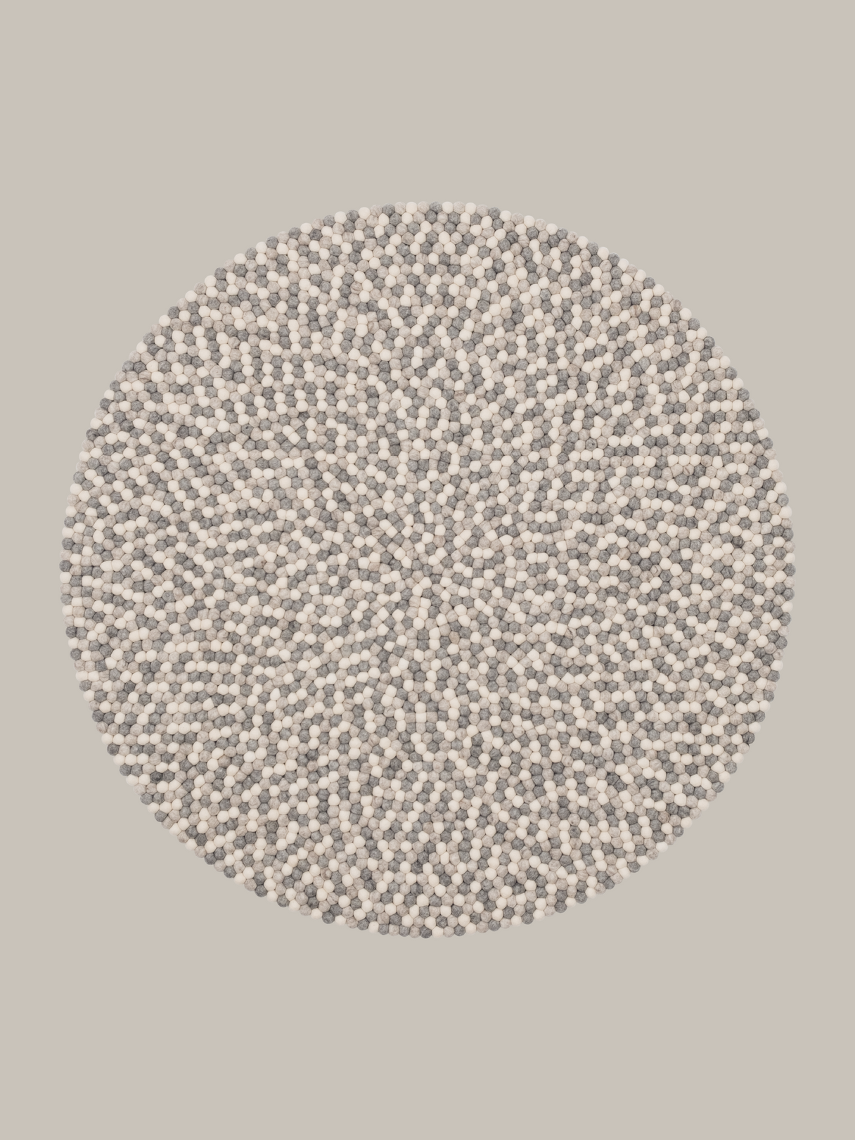 Tapis en boules de feutre Multi